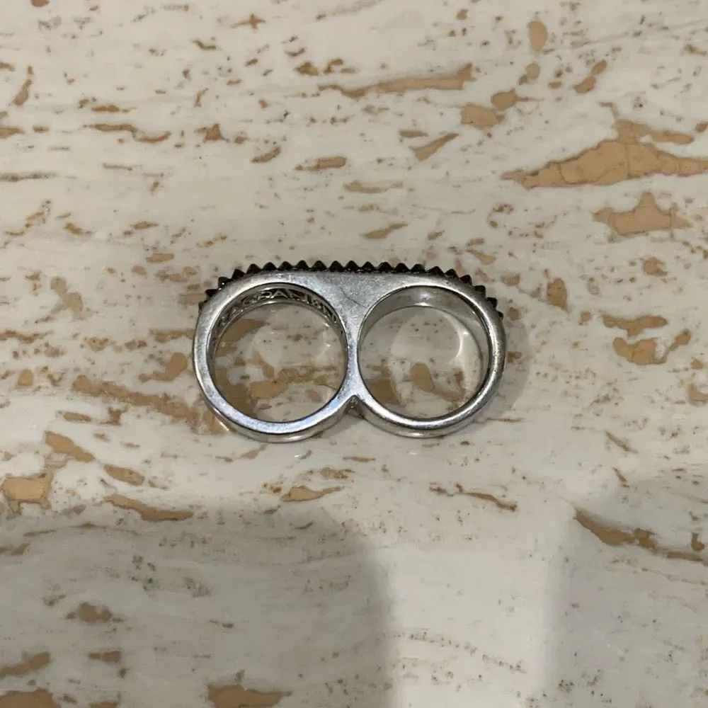 Erica Annenberg two finger ring 6/7 - Picture 4 of 9